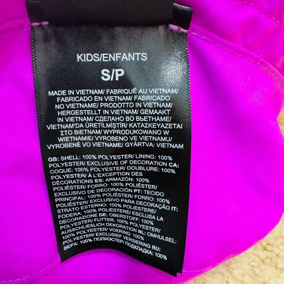 NWT The North Face Class V Reversible Bucket Hat in Violet Crocus Kids' Sz S - Picture 9 of 11